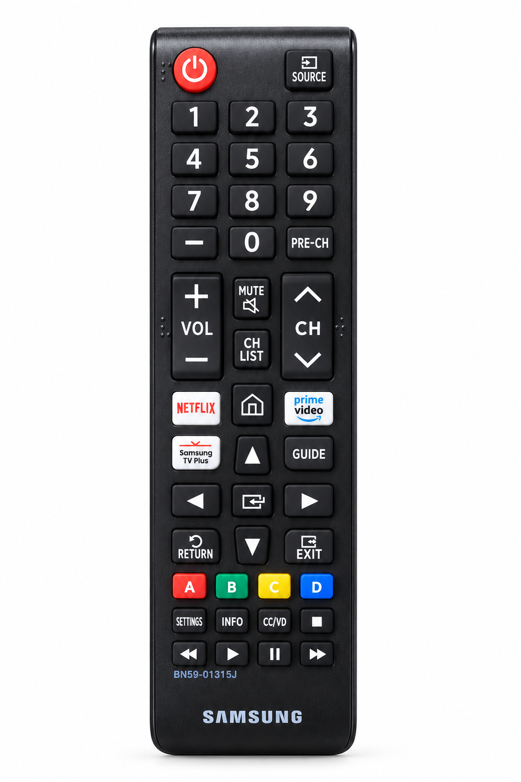 BN59-01315J Replacement Remote for Samsung Smart TVs