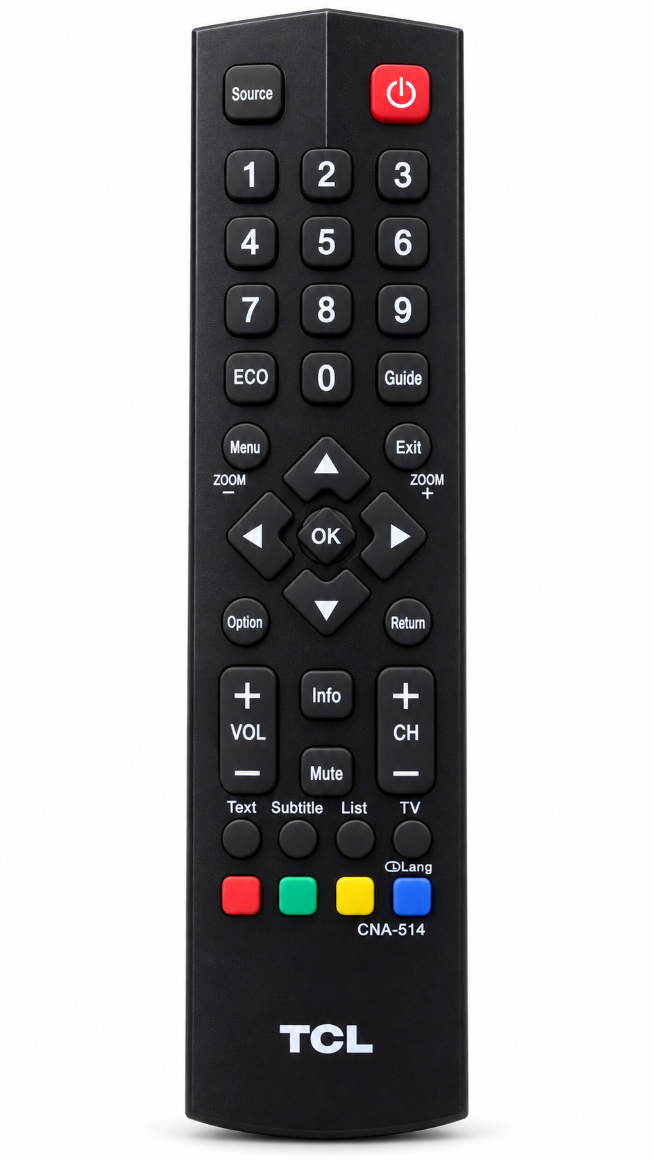 CNA-514 Replacement Remote for TCL TVs