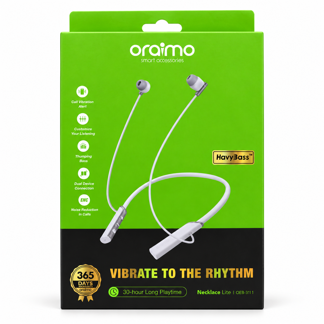 oraimo Necklace Lite Wireless Neckband — OEB-311 view 1