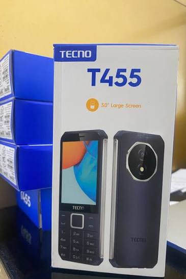 TECNO T455 Dual SIM Kabambe Phone – Long-Lasting Battery, FM Radio, Bluetooth, Camera & Built-in Torch view 2
